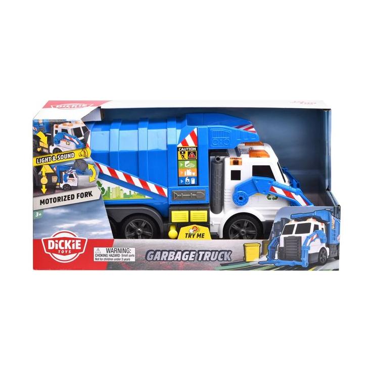 Dickie Toys Toy Vehicle - Blue Garbage Truck 46cm