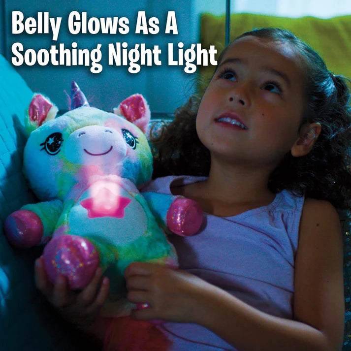 How do plush toys help with development?