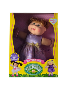 Cabbage Patch Kids Vintage Kids 14"- Purple Dress