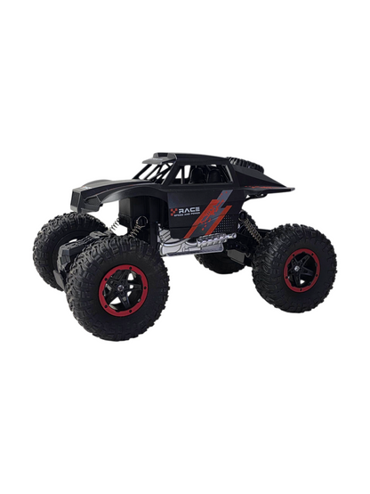 4WD RC Climb Power Orange Remote Control Car – High-Speed Off-Road Truck with Anti-Shock Suspension & Durable Tires