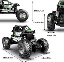 4WD RC Green Monster Truck – Remote Control Off-Road Car