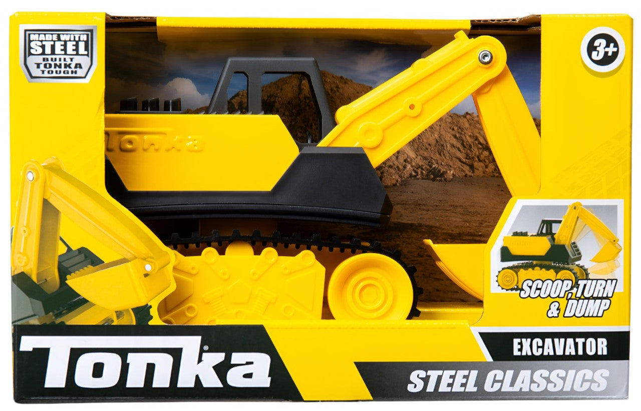 Tonka Steel Classics 1:32 Scale Construction Vehicles Toy - Assorted