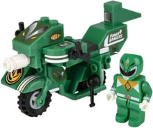 Hasbro Power Rangers Battle Bike Construction Set - Green Ranger