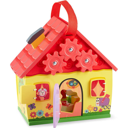Melissa and Doug Wooden Take-Along House