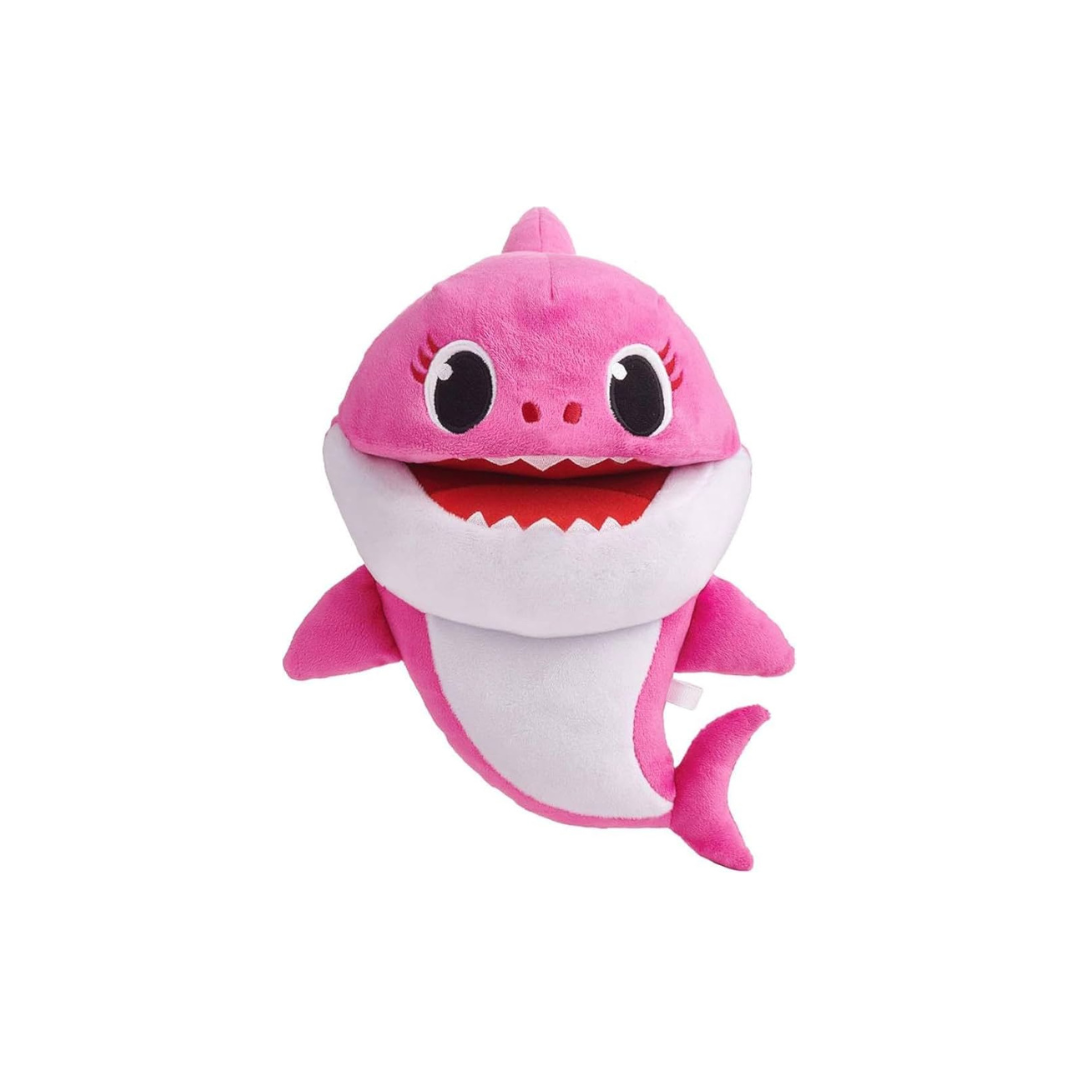 Baby Shark Singing Puppet Plush Toy With Tempo Control - Mummy Shark