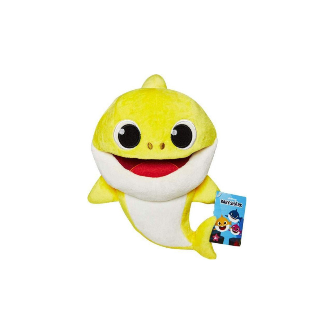Baby Shark Singing Puppet Plush Toy With Tempo Control Toyland