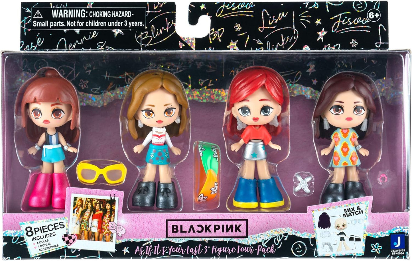 BLACKPINK 3" Figure Four-Pack (As If It’s Your Last)
