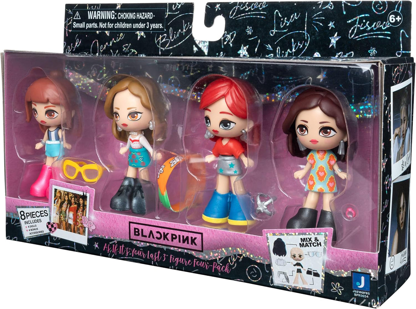 BLACKPINK 3" Figure Four-Pack (As If It’s Your Last)