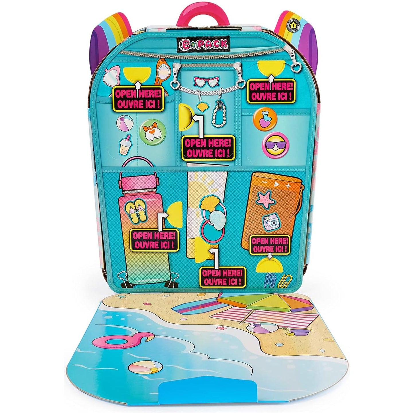 B Pack Deluxe Doll 11 Surprises Playset