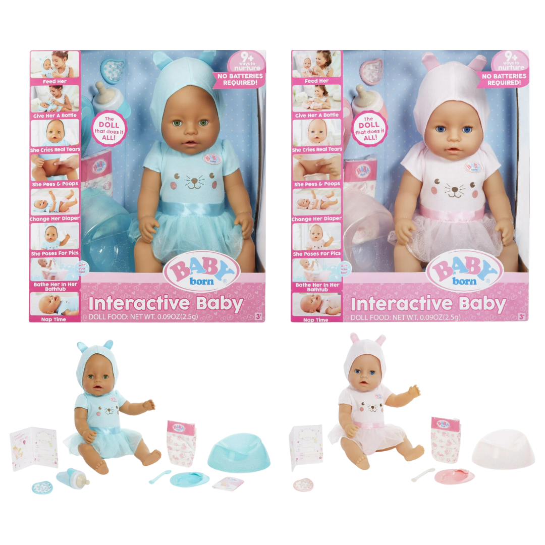 Baby Born Interactive Doll Bundle Toyland Treasures