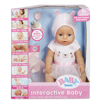 Baby Born Interactive Doll - Pink