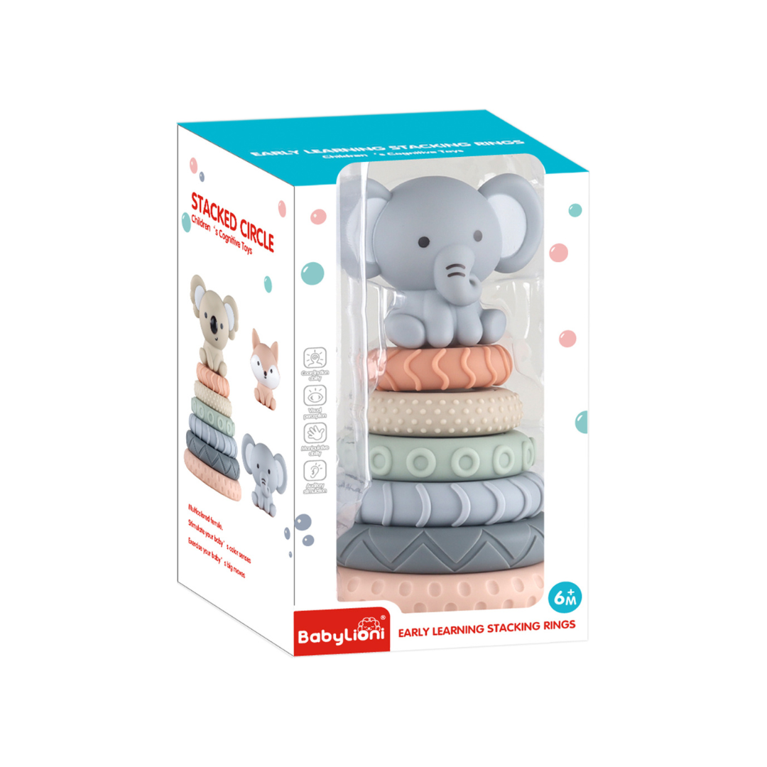 Baby Early Learning Sensory Stacking Ring - Toyland Treasures