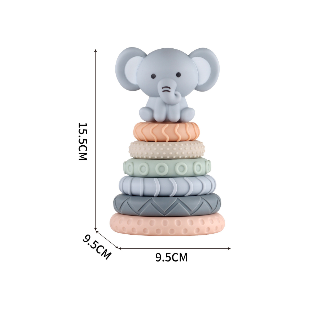 Baby Early Learning Sensory Stacking Ring - Toyland Treasures