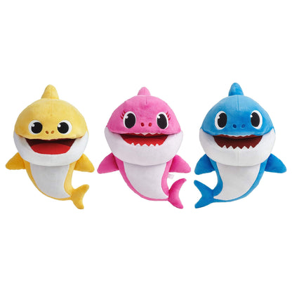 Baby Shark Singing Puppet Plush Toy With Tempo Control - Mummy Shark