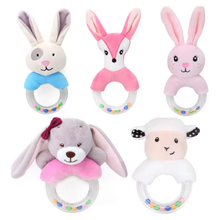 Baby Soft Rattle Animal Sensory Toy