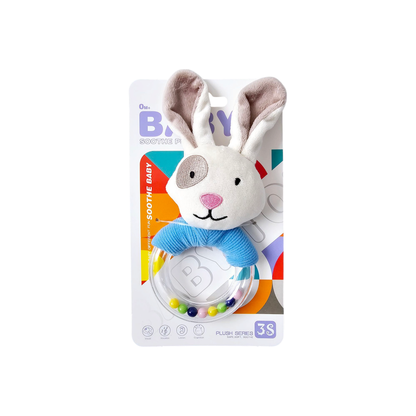 Baby Soft Rattle Animal Sensory Toy