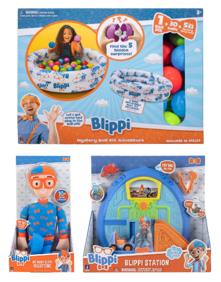 Blippi Toy Gift Bundle – Fun Educational Toys for Kids