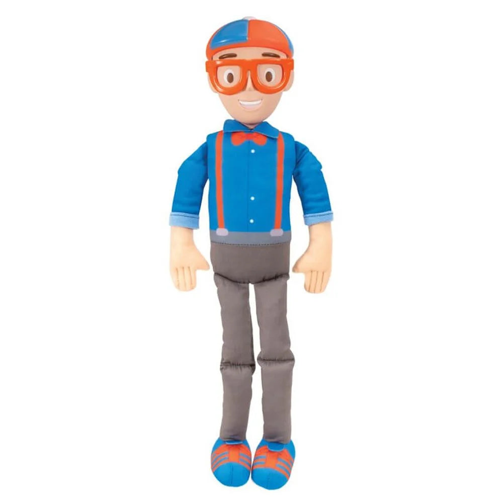 Blippi My Buddy plush toy showing character details