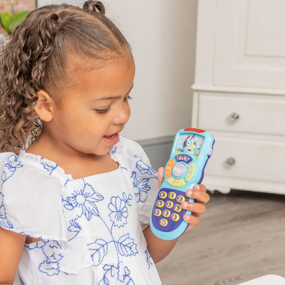 Control Blue Toy Bluey My First Interactive Remote Control Toy - Toyland Treasures