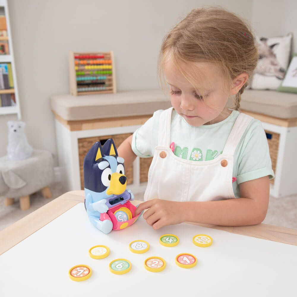 Bluey Save With Bluey Interactive Toy – Musical Coin Bank