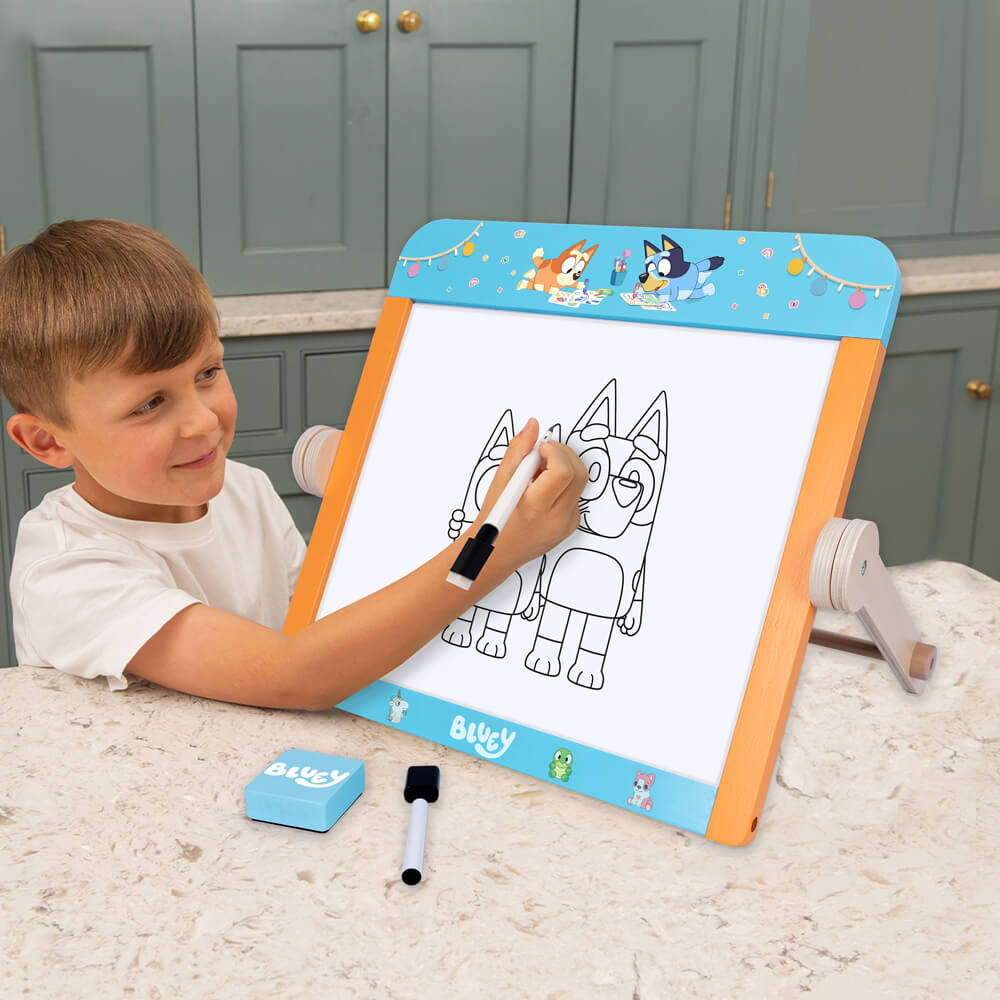 Bluey Tabletop 2 In 1 Easel Activity Toy