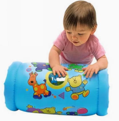 Bruin Peek-In Roller – Baby Sensory Rolling Toy for Early Learning