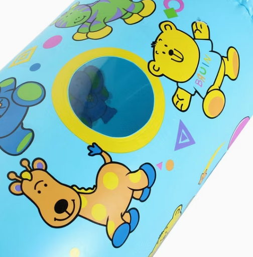 Bruin Peek-In Roller – Baby Sensory Rolling Toy for Early Learning