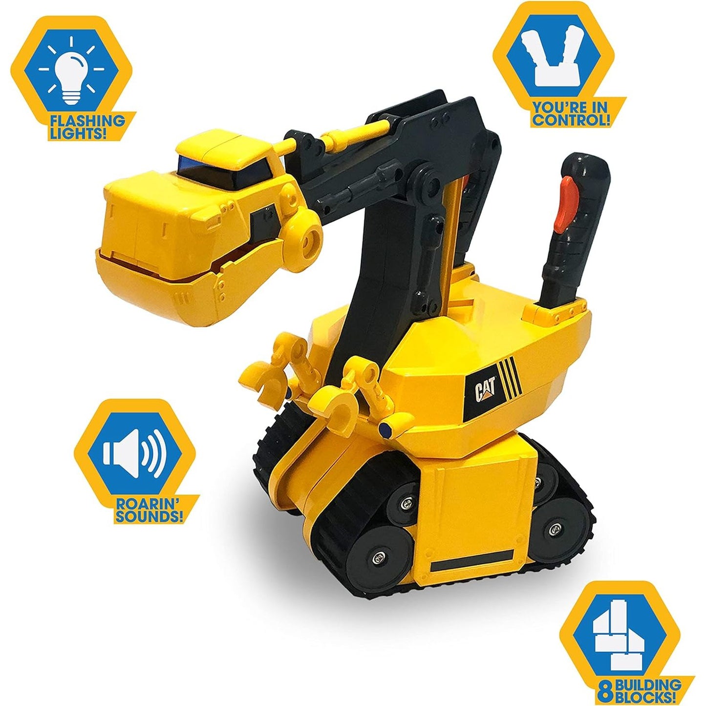 CAT Roarin' Rex-Cavator with Lights and Sounds