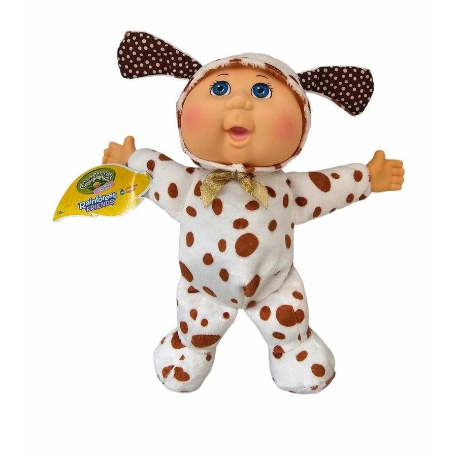 Cabbage Patch Kids Rainforest Friends Bunny plush doll in a bunny costume, 23cm