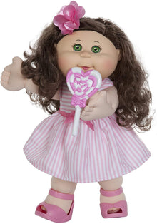 Cabbage Patch Kids 14" Doll - Pink Stripe Dress