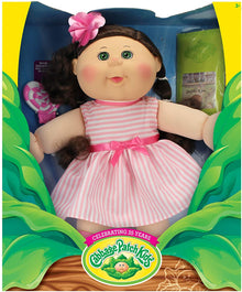 Cabbage Patch Kids 14" Doll - Pink Stripe Dress