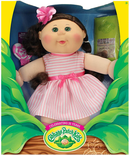 Cabbage Patch Kids 14" Doll - Pink Stripe Dress