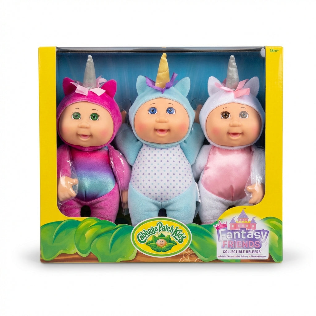Cabbage Patch Kids 3 Pack Fantasy Friends 9" Doll