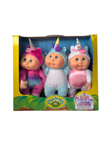 Cabbage Patch Kids 3 Pack Fantasy Friends 9" Doll - Celeste Unicorn, Irie Unicorn & Diamond Unicorn