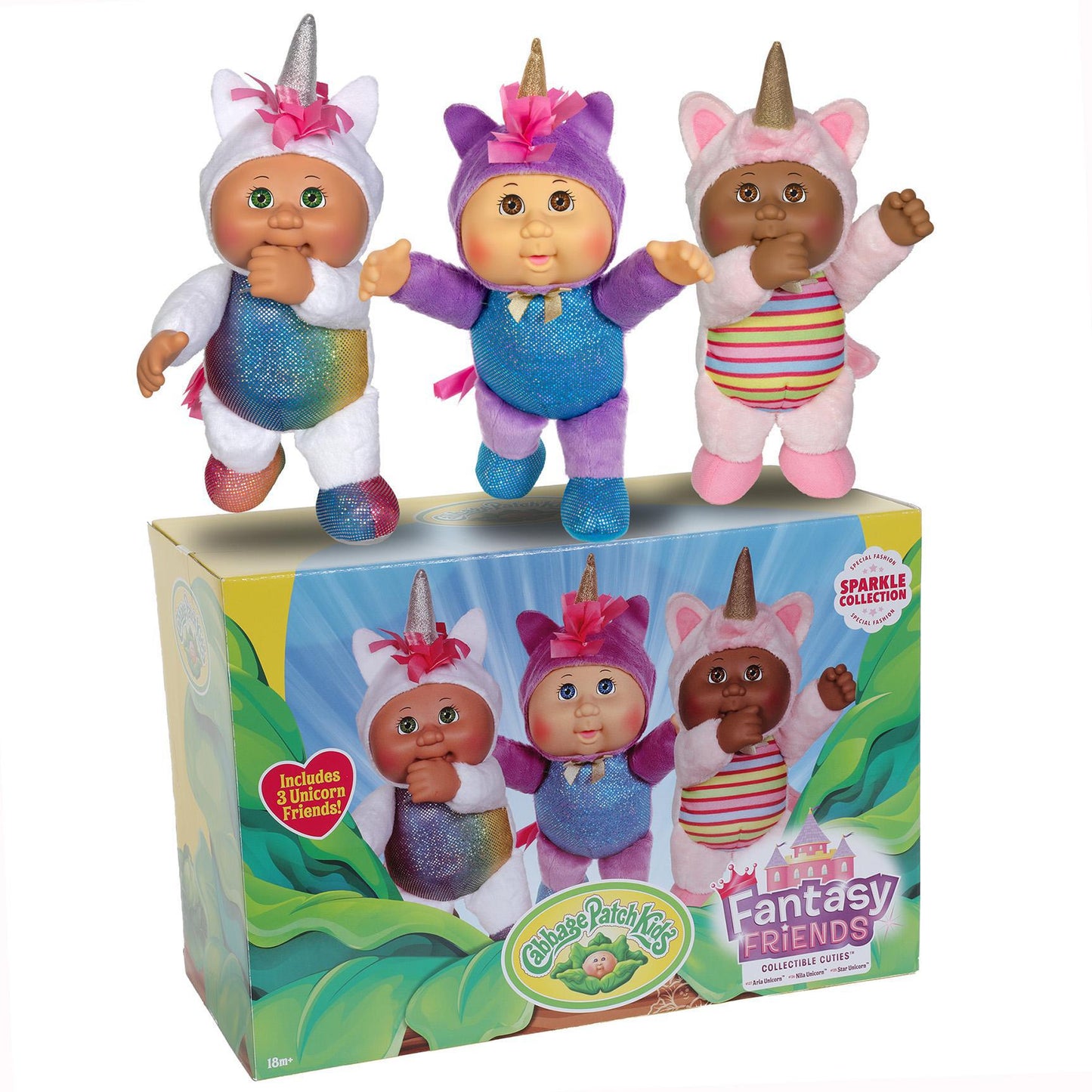 Cabbage Patch Kids 3 Pack Fantasy Friends 9" Doll