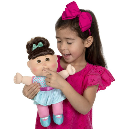 Cabbage Patch Kids Babble 'N Sing Doll 11" Doll - Light Blue Dress