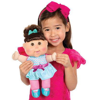Cabbage Patch Kids Babble 'N Sing Doll 11" Doll - Light Blue Dress