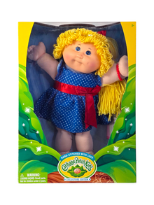 Cabbage Patch Kids Collectors Edition 16" Doll - Blue Dotted Dress