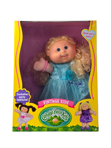 Cabbage Patch Kids Vintage Kids 14"- Blue Dress