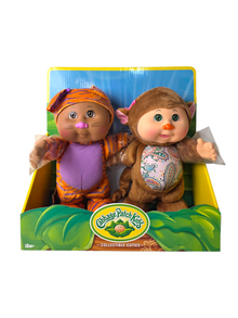 Cabbage Patch Kids Zoo Friends 2 Pack - Syndey Monkey & Tallulah Tiger