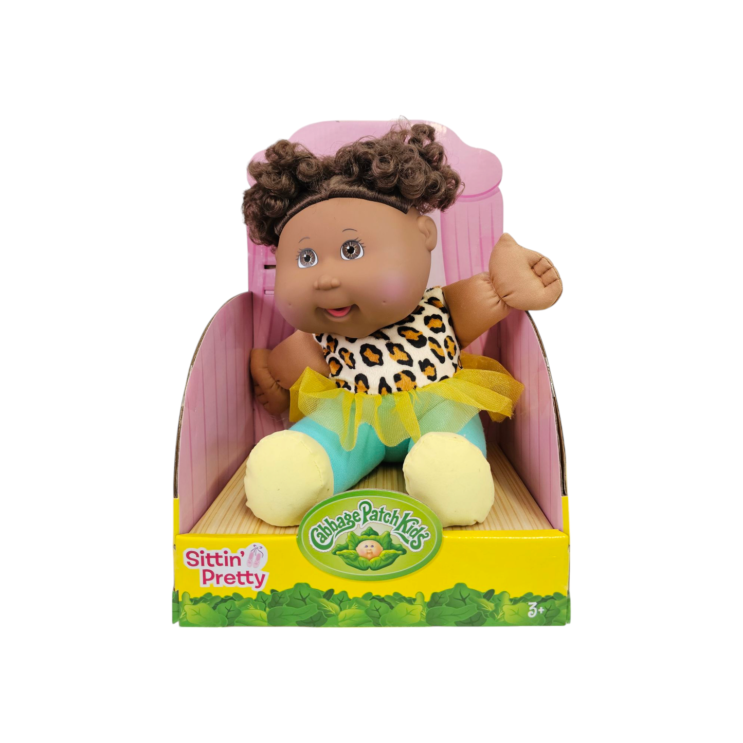 Cabbage Patch Kids Sittin Pretty Doll - Leopard
