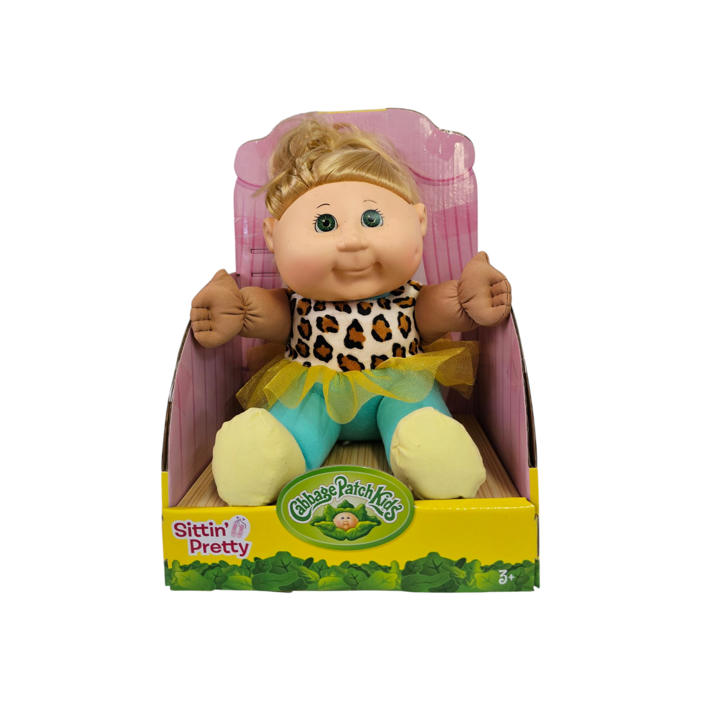 Cabbage Patch Kids Sittin Pretty Doll - Leopard