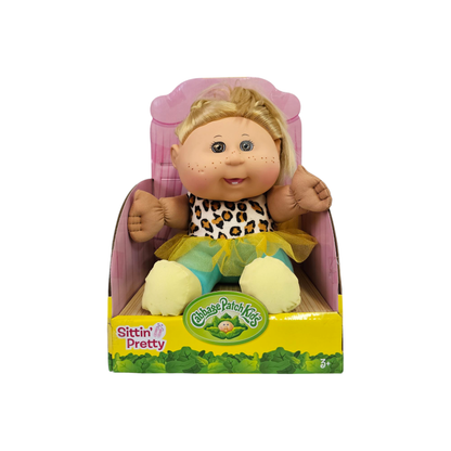Cabbage Patch Kids Sittin Pretty Doll - Leopard