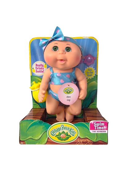 Cabbage Patch Kids Swim Time Tiny Newborn Doll 9"