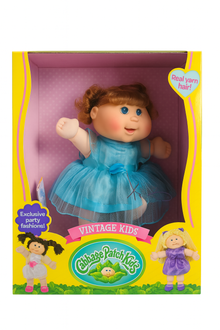 Cabbage Patch Kids Vintage Kids 16"- Blue Dress