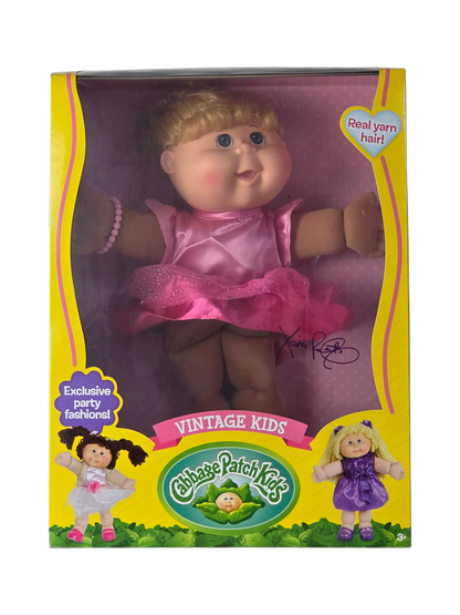 Cabbage Patch Kids Vintage Kids 16"- Pink Dress