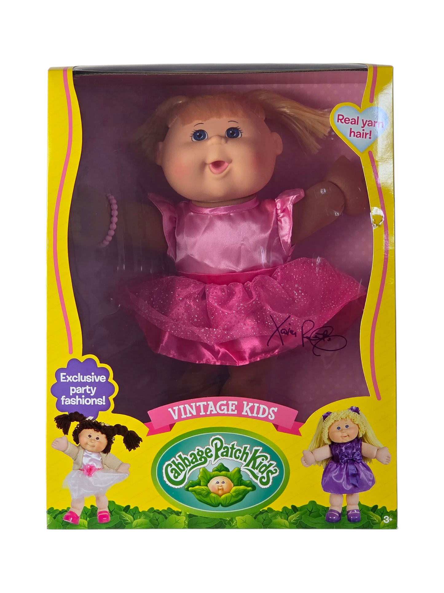 Cabbage Patch Kids Vintage Kids 16"- Pink Dress