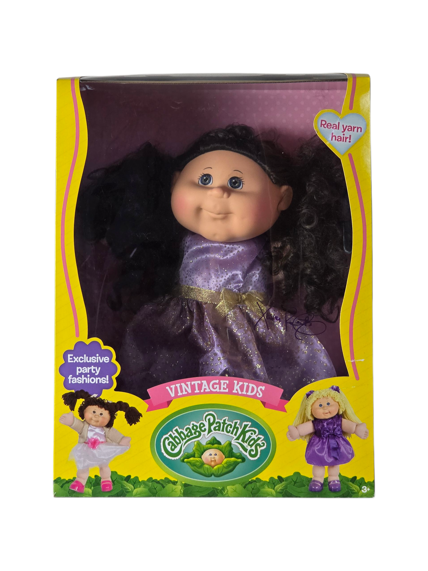 Cabbage Patch Kids Vintage Kids 14"- Purple Dress