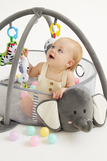 3-in-1 Baby Activity Gym & Ball Pit