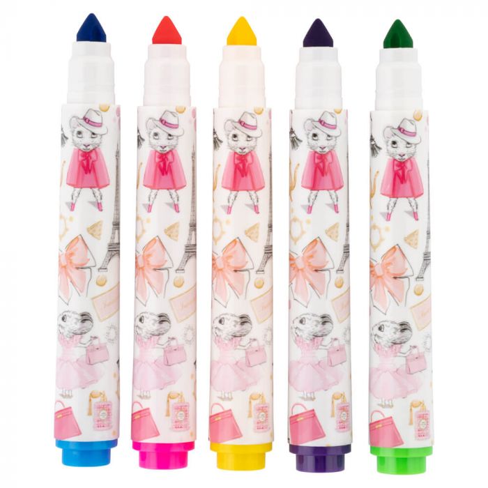 Claris Marker Set of 5 – Kids Art & Colouring Markers